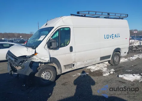 2024 Ram Promaster 3500 Cargo Van Tradesman High Roof 159 Wb Ext W/Pass Seat z USA, uszkodzony, nr VIN 3C6MRVJG8RE146657